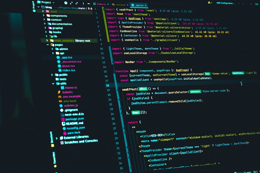 efficient code on screen