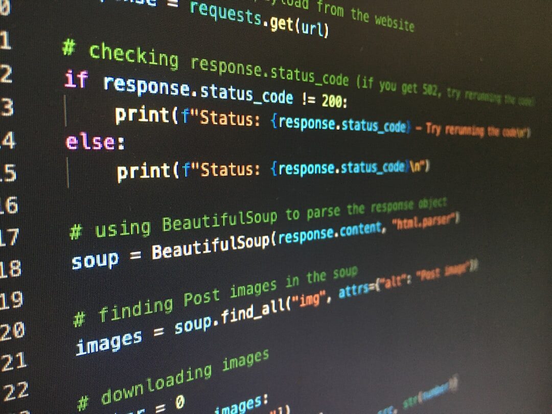 blog developer coding