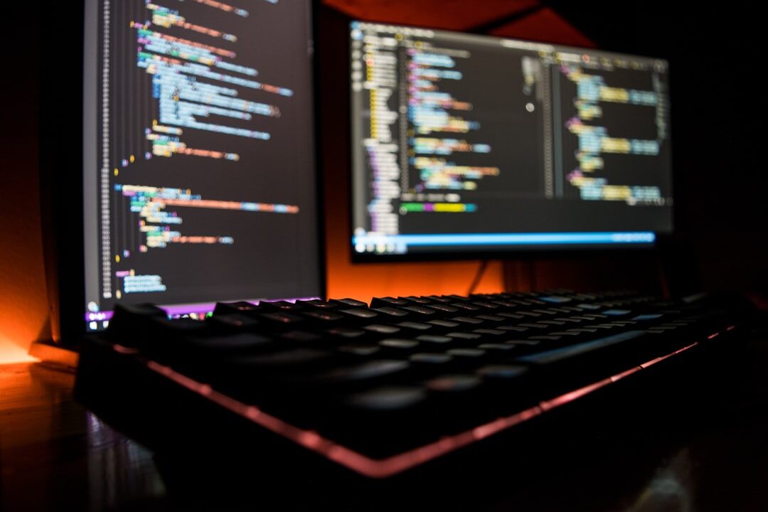 coding on computer